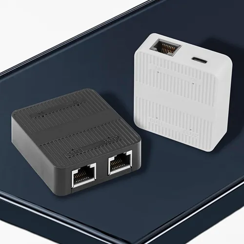 Conector Divisor de Red RJ45 1 a 2