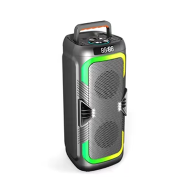 Parlante Bafle 2*4" con Karaoke BT Fm Usb RS-4220 (45x20x19cm)