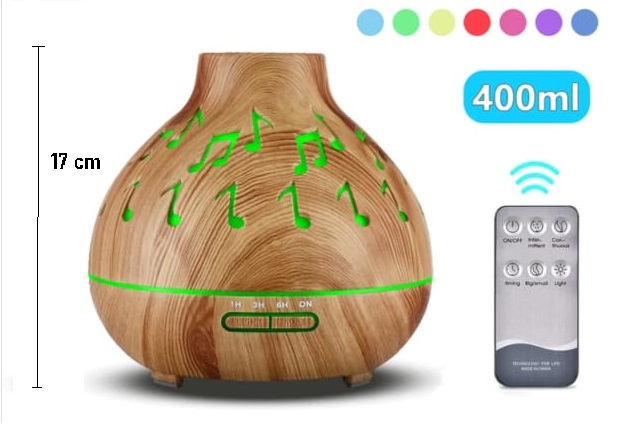 Aromatizador Humidificador Ultrasonico con Luz YX-142