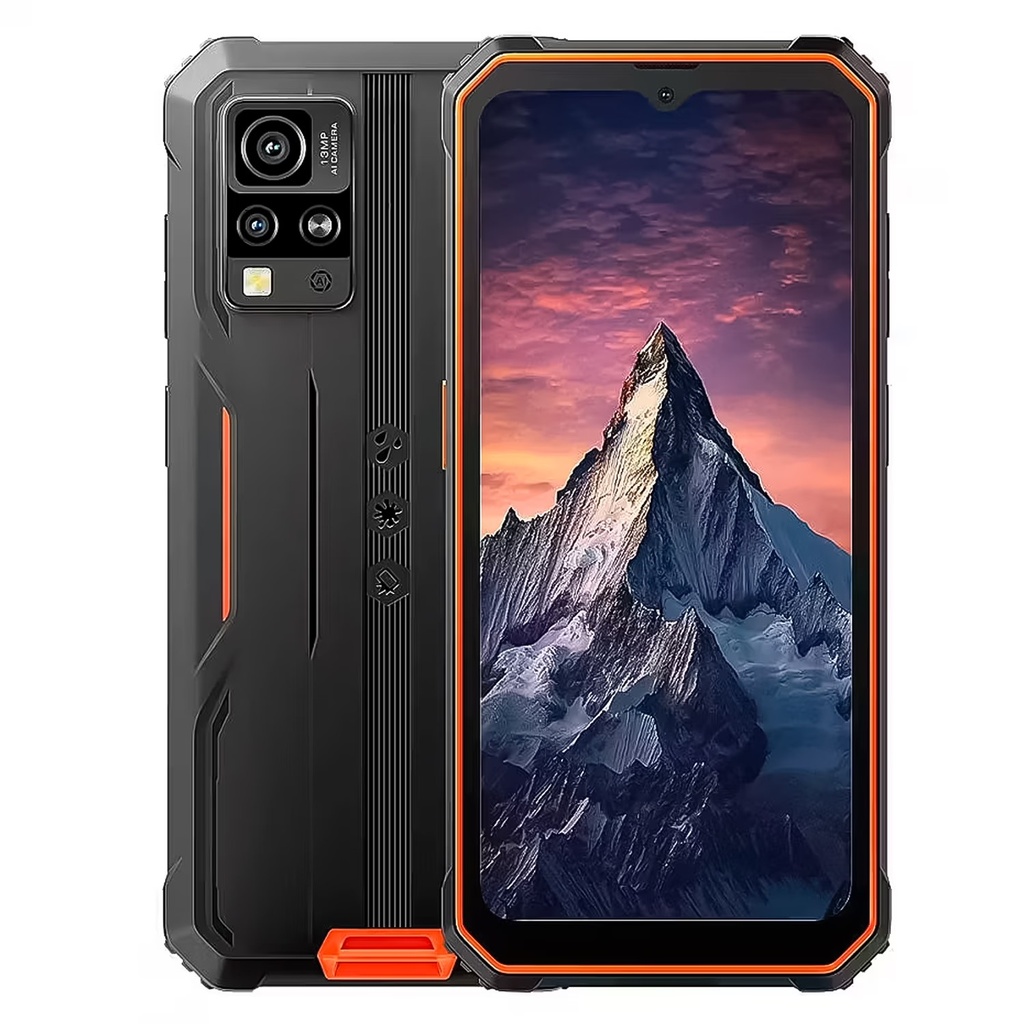 Smartphone Blackview BV4800 Pro 128GB 4GB RAM Dual SIM Pantalla 6.56" - Naranja
