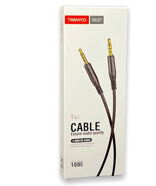 Cable Auxiliar Tranyoo 1m T-E2