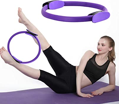 Aro de pilates de Ø 38 cm con mangos ergonómicos  Los mejores  ejercitadores para fisioterapia y rehabilitación