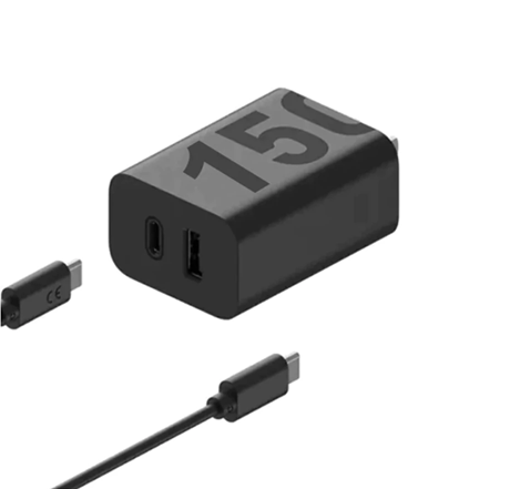 Kit Cargador 2 en 1 Motorola Usb + PD 150W Tipo C