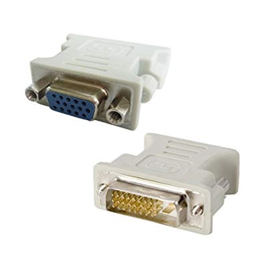 Adaptador DVI-D Macho a VGA Hembra (24+1 pines)