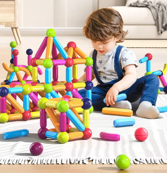 Juego de Bloques Magneticos 64pcs