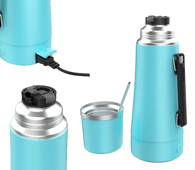 Termo Electrico 1L Celeste 700W