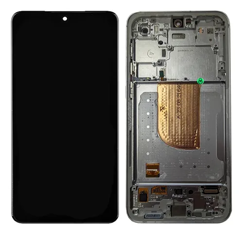 Modulo Samsung S23 FE 5G con marco negro (ORIG Gold Edition)