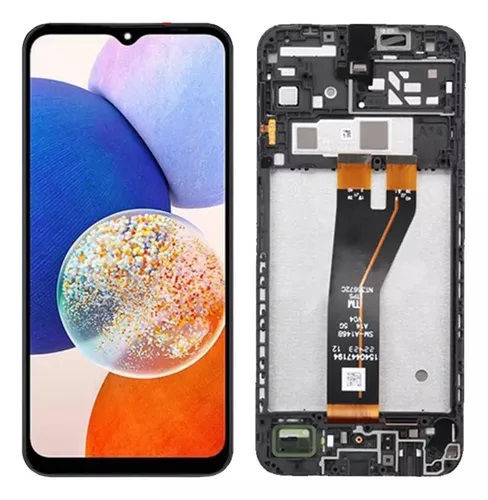 Modulo Samsung A14 5G / A146B con marco negro (ORIG)