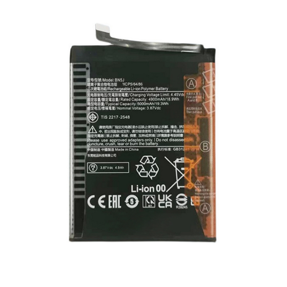Bateria Xiaomi Redmi Note 12 5G / 12T / 12T Pro / Poco X5 BN5J Original (SERVICE PACK)