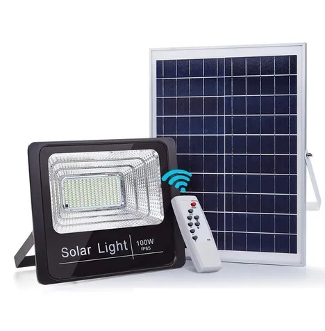 Reflector con Panel Solar Legatus 100W IP66