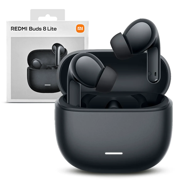 Auricular Bluetooth 5.4 Doble Xiaomi Redmi Buds 8 Lite con Base Cargadora