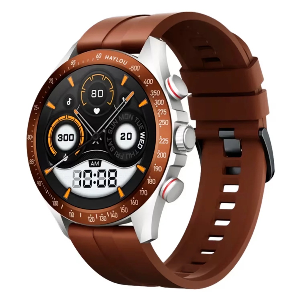 Reloj Pulsera Smartwatch Haylou Solar Pro LS18 Marron