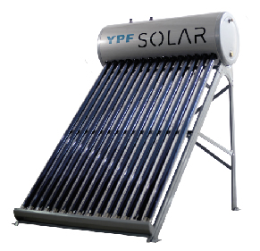 Termotanque Solar Tubo de Vacio 200 Litros - Tanque Galvanizado