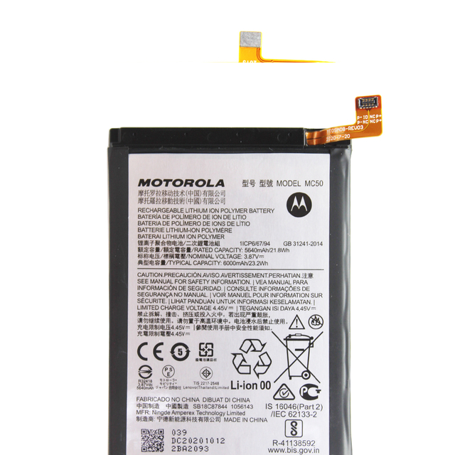 Bateria Motorola Moto G9 Power / G60 Xt2091 MC50 Original