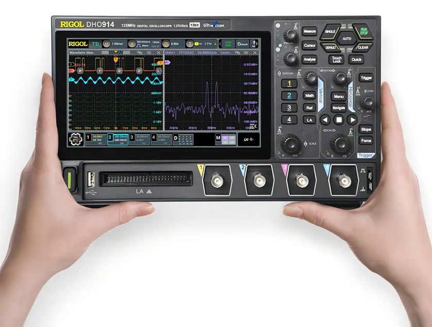 Osciloscopio Digital 4 Canales Rigol DHO-914