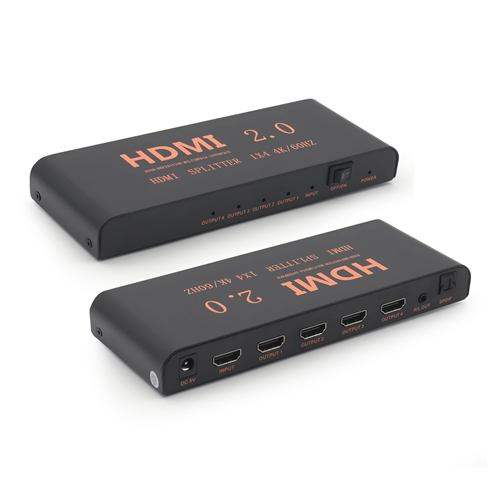 Splitter HDMI 1x4 1080P compatible 3D 4K x 2K SM-F7847