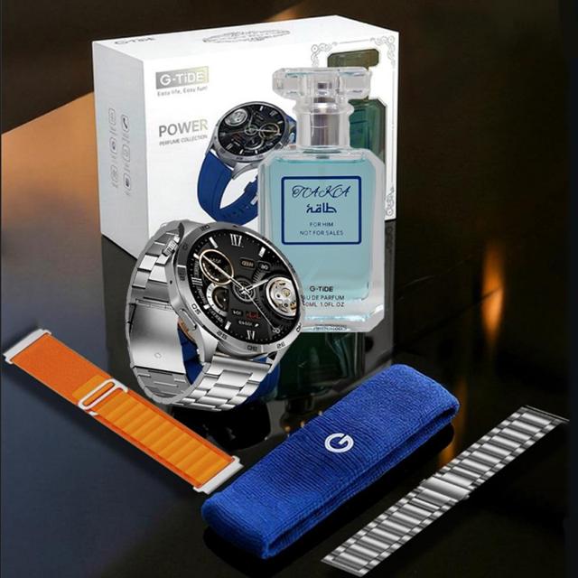 Reloj Pulsera Smartwatch G-Tide Power con Accesorios + Perfume Taka 30ml