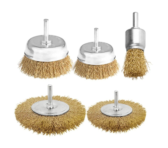 Set de Cepillos de Acero para Amoladora x 5u