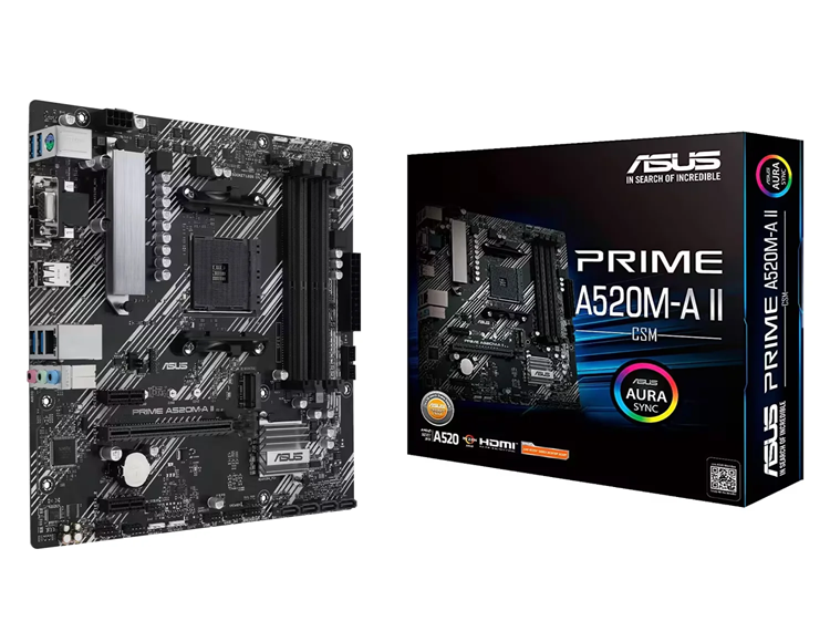 Placa Madre Asus Prime A520M-A