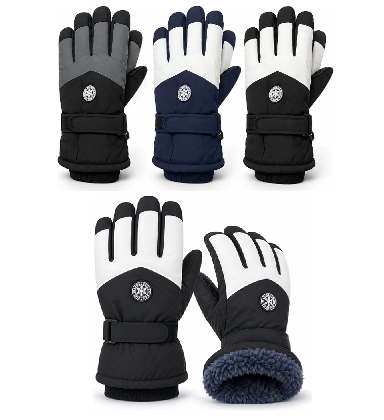 Guantes Termicos Impermebles para Nieve Ajustables SL079