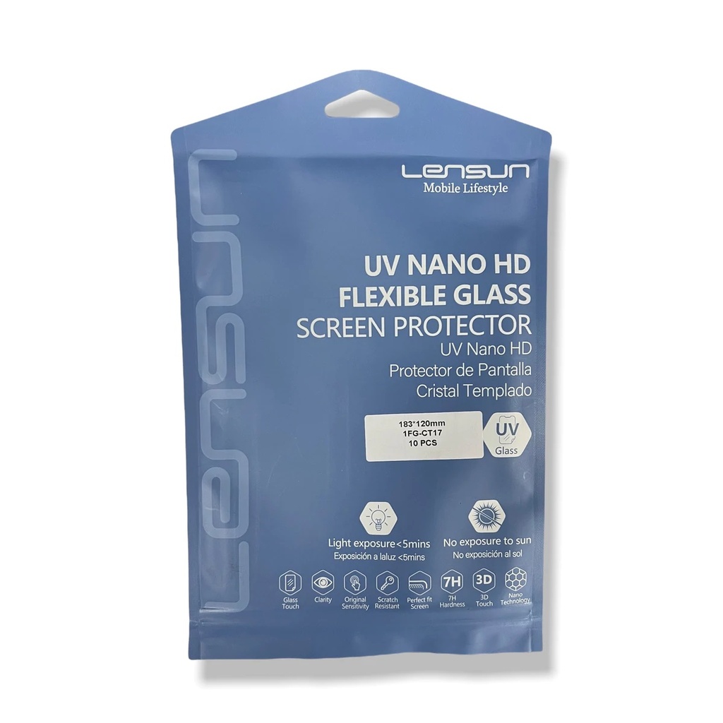 Corte de Lensun Film UVunidad CT18 UV09 LS01 18mm
