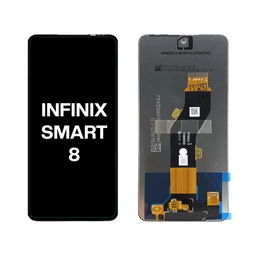 Modulo Infinix Smart 8 negro (ORIG)