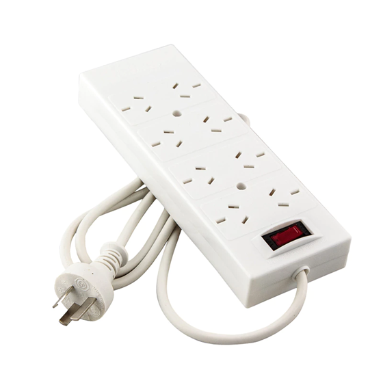 Zapatilla Toma Corriente Sica con Interruptor Reforzada 8 tomas 5m