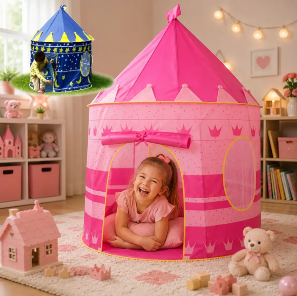 Carpa Infantil Plegable Castillo (105x135cm)