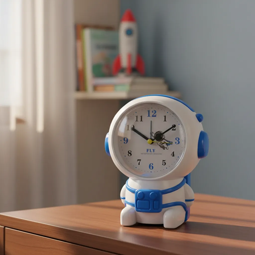 Reloj Despertador Astronauta a Pila (15x18cm)