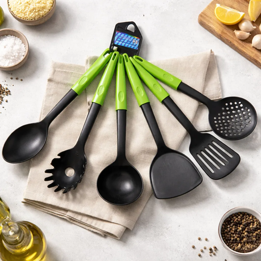 Set Utensilios de Cocina Silicona 6pcs