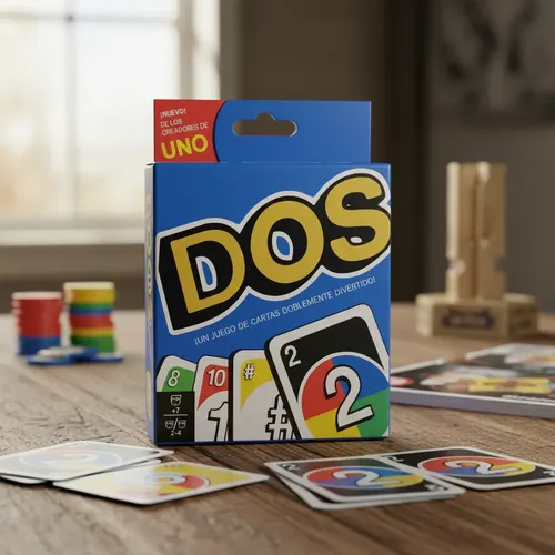 Juego Doble de Cartas Naipes DOS Plastificadas