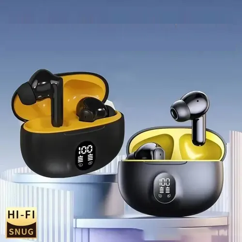 Auricular Bluethoot 5.4 Doble con Base Cargadora 895B