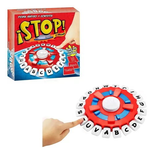 Juego de Mesa ¡Stop! (pilas x2 AA no incluidas)