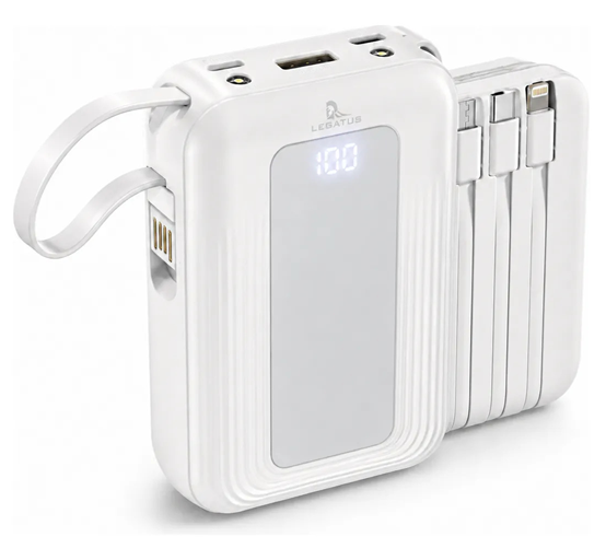 Power Bank 10000mAh 3 en 1 Micro - Tipo C - Lightning LPB-102