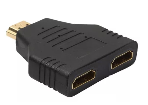 Adaptador Hdmi Macho a Doble Hembra