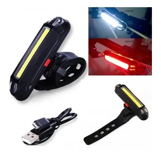 Luz Bicicleta Cob Usb Recargable Delantera (5 modos) COB-83123
