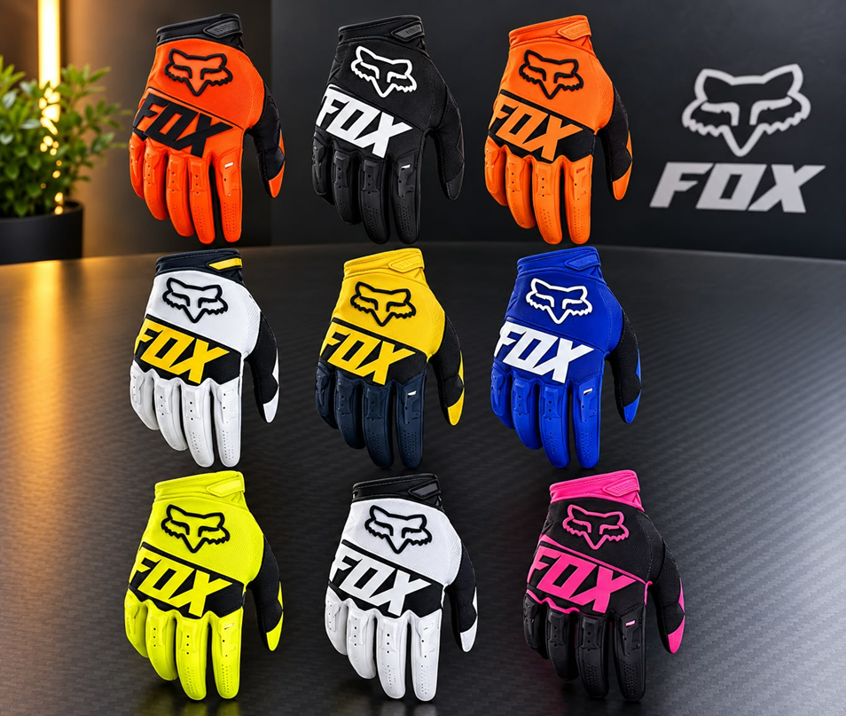 Par de Guantes para Moto Fox (Talle XL) ST-03 / ST-04