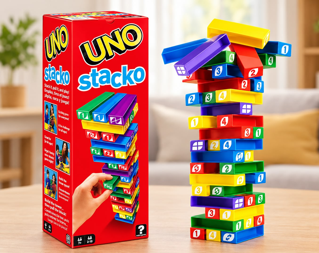 Juego de Mesa UNO Stacko DX49-1
