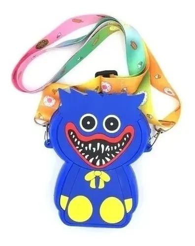 Bandolera Cartera Monedero Huggy Wuggy Pop It Silicona