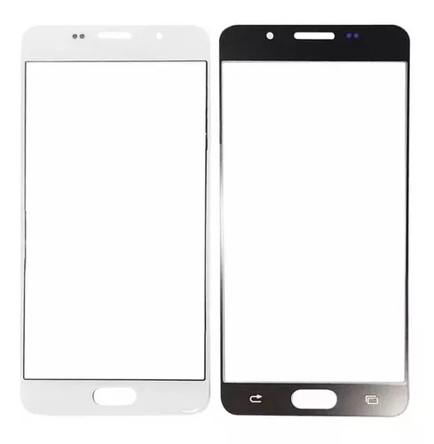 Repuesto Glass Samsung A5 2016 / A750 Blanco con Logo sin OCA