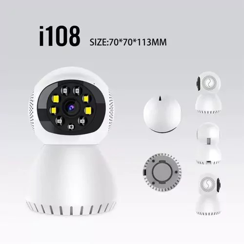 Camara Ip Inalámbrica Wifi 360° 1080p IPC-i108