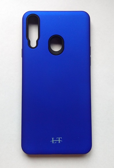 TPU Rigido Liso Soft Samsung A21 Azul Francia