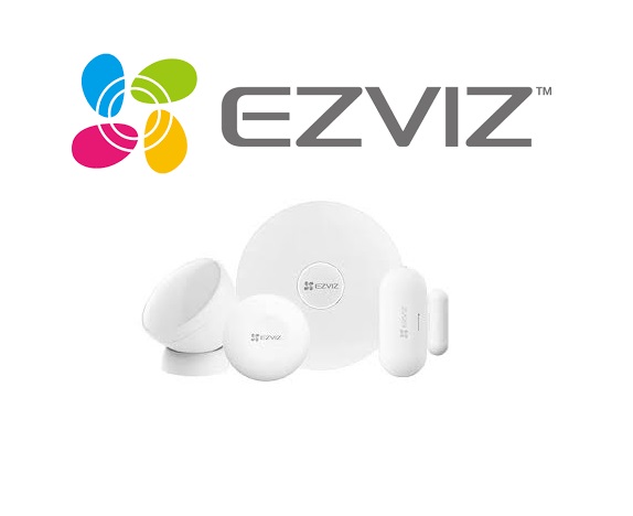 Kit Alarma de 4 Sensores Inalambrico Wifi Ezviz CS-B1