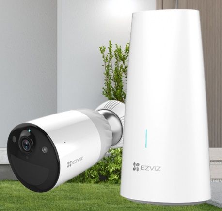 Camara de Seguridad Ip con Bateria Ezviz CS-BC1-B1 Exterior 1080p Wifi