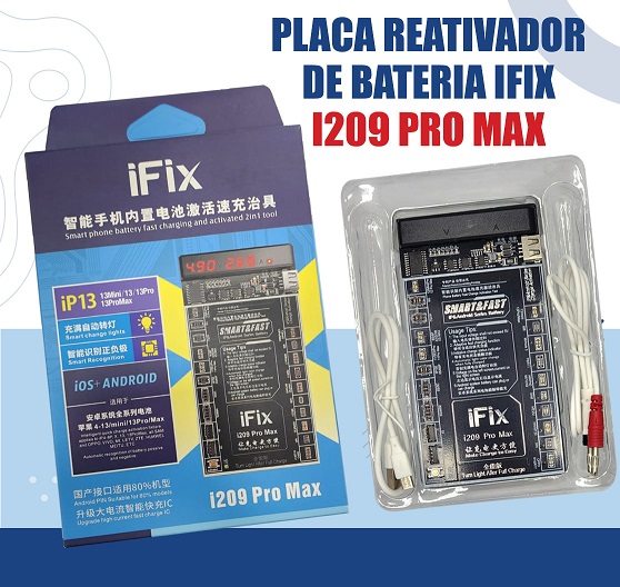 Placa de Reactivacion para Baterias Ifix i209 Pro Max