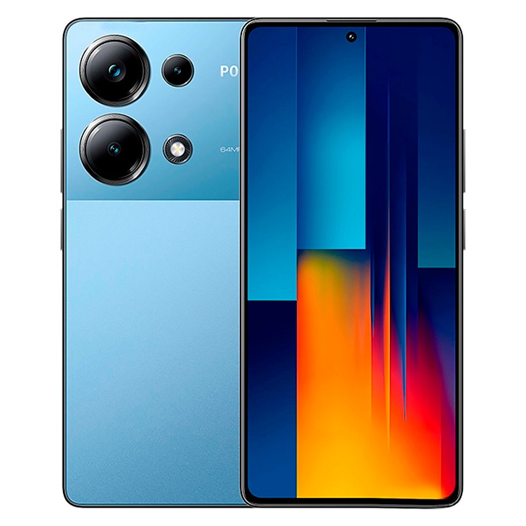 Celular Xiaomi Poco M6 Pro 4G 12gb 512gb (Azul)