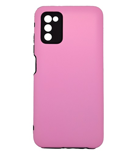 TPU Rigido Liso Soft Samsung A12 Rosa