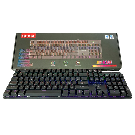 Teclado Gamer Retroiluminado Mecanico DN-K104