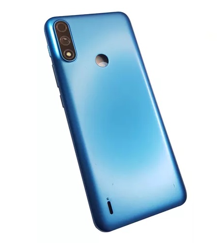 Tapa Trasera Motorola Moto E7i Power Azul