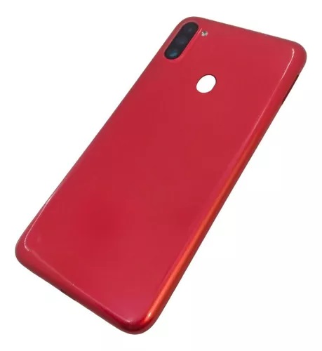 Tapa Trasera Samsung A11 Rojo